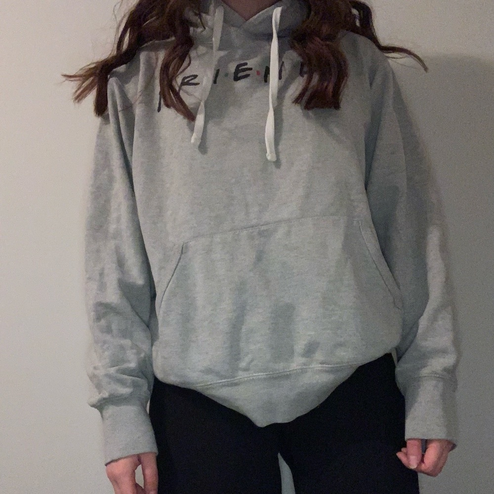Grey friends hoodie